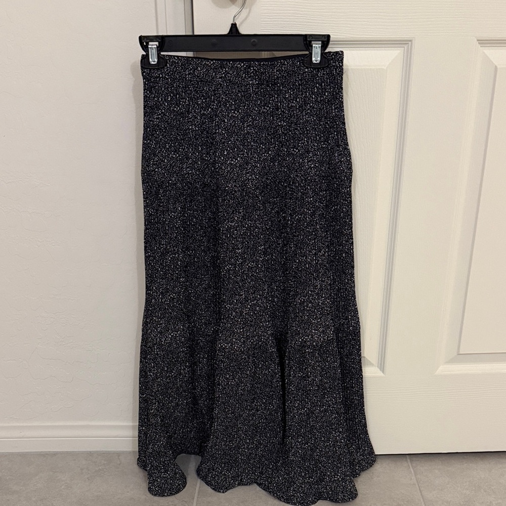 Alice Blue Charcoal Maxi Skirt